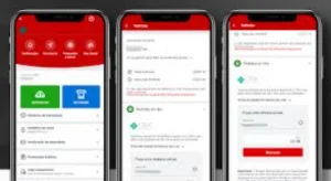 Interface de depósito/saque no painel da Superbet