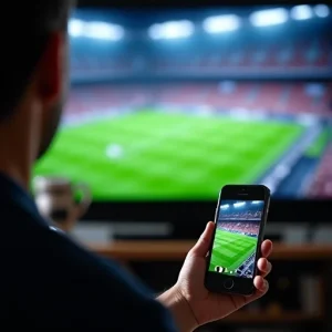 Apostando ao vivo durante partidas no Superbet.